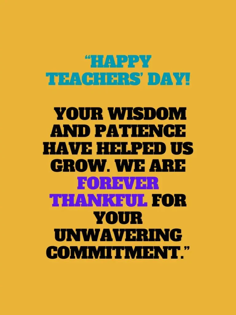 Happy Teacher’s Day Poster