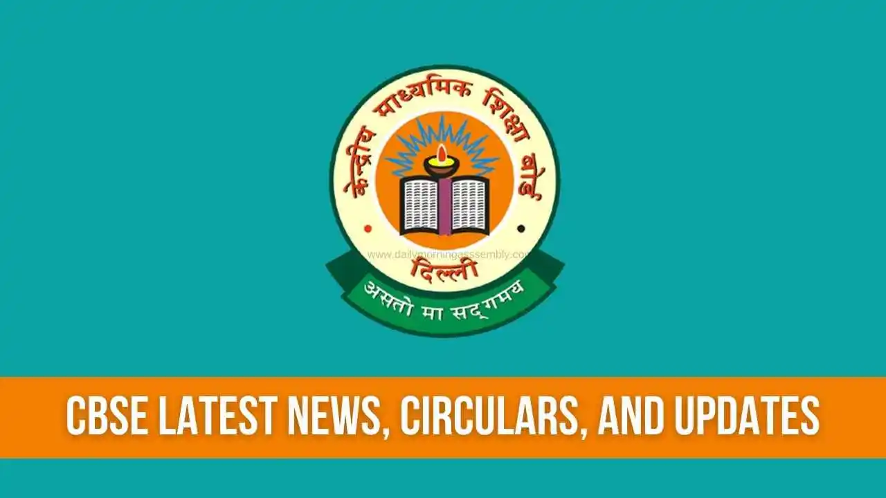 CBSE Webinar Circulars