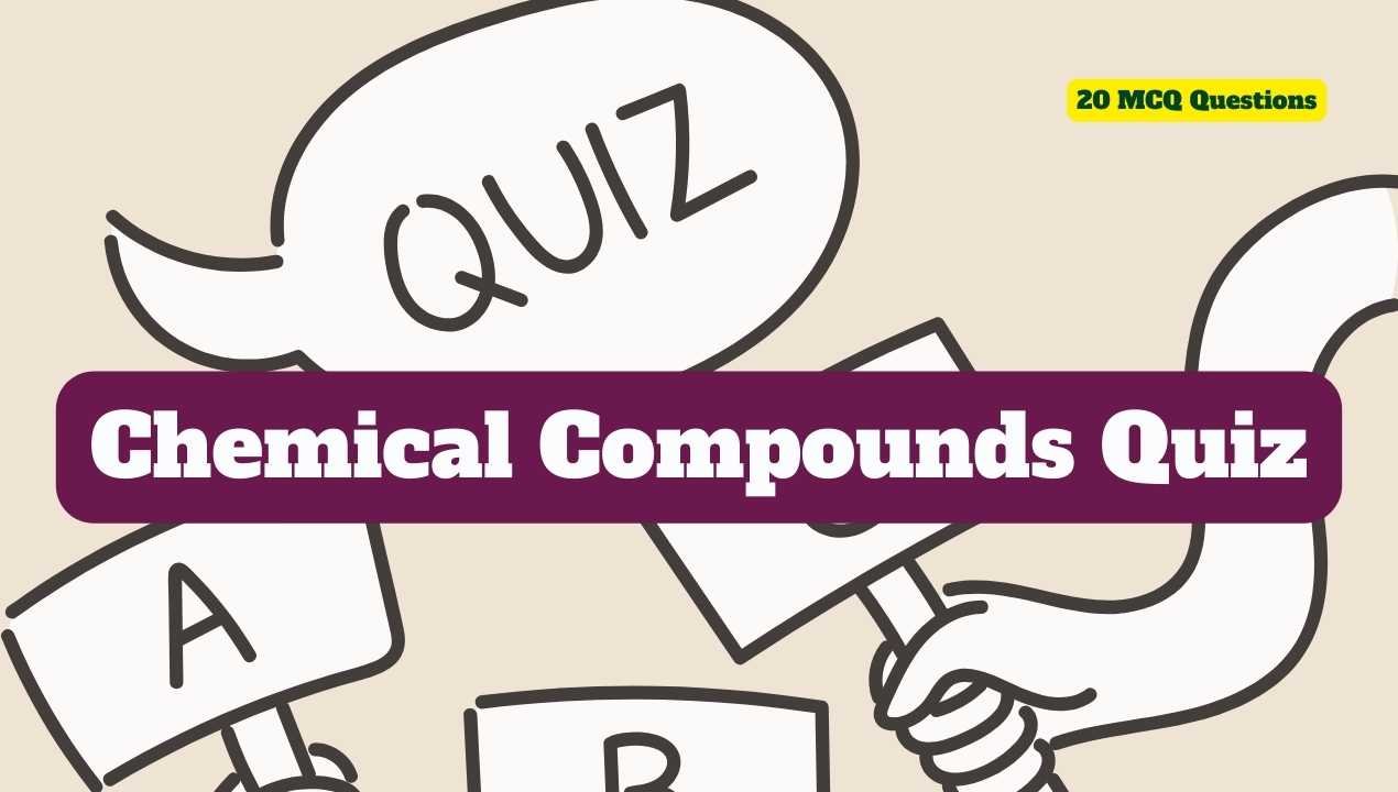 Chemical Compounds Quiz