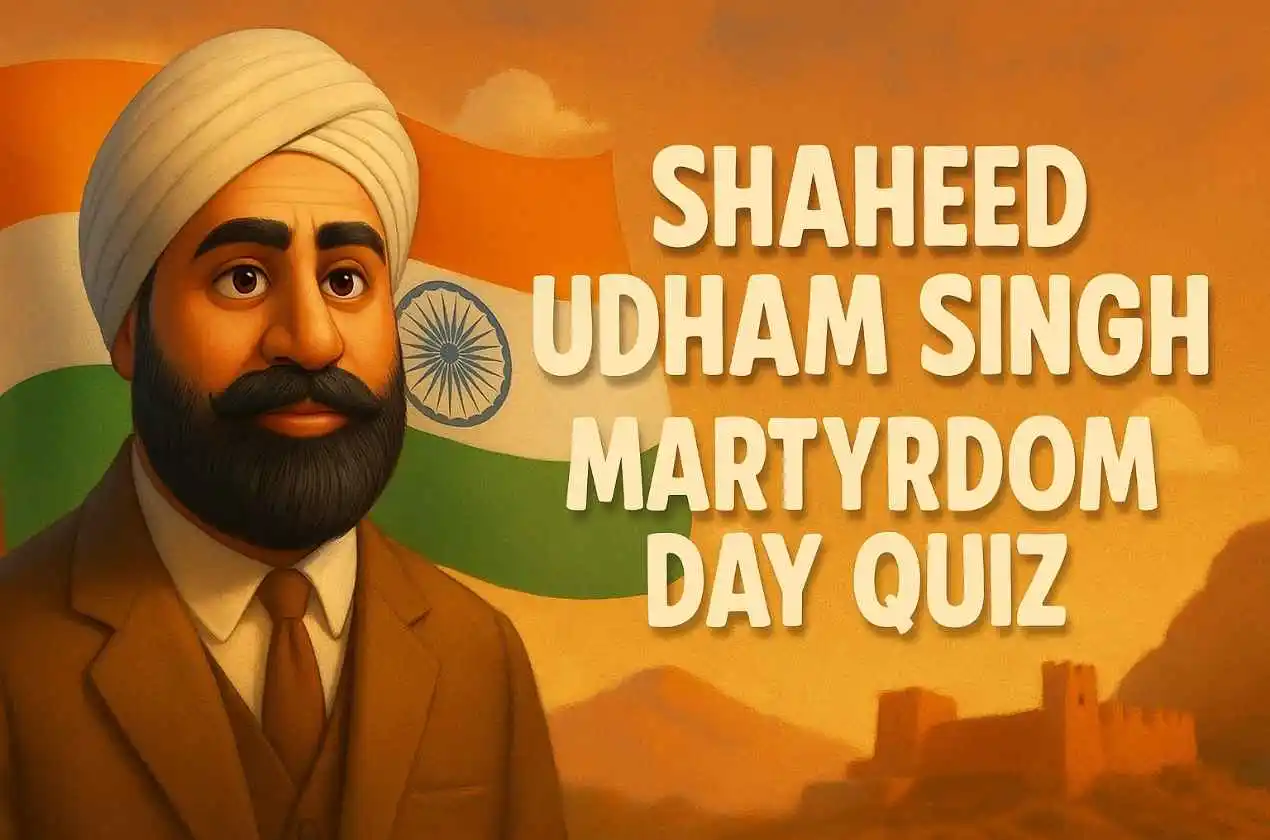 Shaheed Udham Singh Quiz